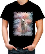 Camiseta Colorida Cachorro Explosão de Cores Hipnotizante 3