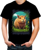 Camiseta Colorida Capivara do Bem Animalzinho 12