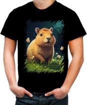 Camiseta Colorida Capivara do Bem Animalzinho 13