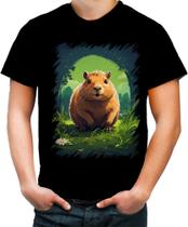 Camiseta Colorida Capivara do Bem Animalzinho 4 - Kasubeck Store