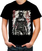 Camiseta Colorida Ciborgue Ninja Robô Espreita 10