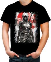 Camiseta Colorida Ciborgue Ninja Robô Espreita 14