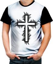 Camiseta Colorida Cruz Jesus Cristo Cristão Gospel 4k 6