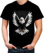 Camiseta Colorida de Águia Asas Coragem Visão 10