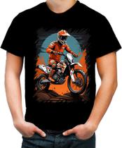 Camiseta Colorida de Motocross Moto Adrenalina 13