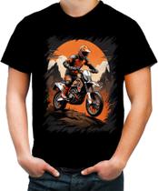 Camiseta Colorida de Motocross Moto Adrenalina 8