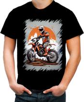 Camiseta Colorida de Motocross Moto Adrenalina 9