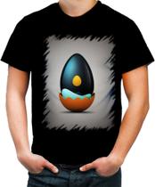 Camiseta Colorida de Ovos de Páscoa Minimalistas 6