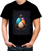 Camiseta Colorida de Ovos de Páscoa Minimalistas 8 Camiseta Colorida de Ovos de Páscoa Minimalistas 8