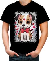 Camiseta Colorida Dia dos Namorados Cachorrinho 20 - Kasubeck Store