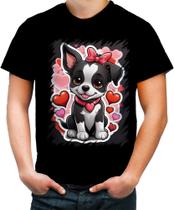 Camiseta Colorida Dia dos Namorados Cachorrinho 6 - Kasubeck Store