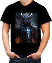 Camiseta Colorida Guerreiro de Gelo e Fogo Mortal 1