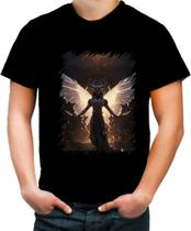 Camiseta Colorida Incubus Demônio do Sono Mitologia 6 Camiseta Colorida Incubus Demônio do Sono Mitologia 6