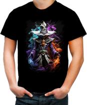 Camiseta Colorida Mago das Trevas Poder Magia 4