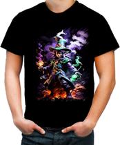 Camiseta Colorida Mago das Trevas Poder Toon 3 Camiseta Colorida Mago das Trevas Poder Toon 3