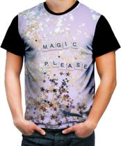 Camiseta Colorida Mais Magia em nossas Vidas Magic 1 Camiseta Colorida Mais Magia em nossas Vidas Magic 1