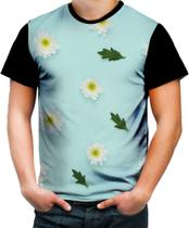 Camiseta Colorida Margarida Flor Inocência Sensibilidade 1