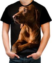 Camiseta Colorida Olhar Canino Cão Cachorro Doguíneo 2 Camiseta Colorida Olhar Canino Cão Cachorro Doguíneo 2