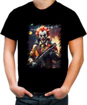 Camiseta Colorida Palhaço Quebrada Morro Clown Slum 3 Camiseta Colorida Palhaço Quebrada Morro Clown Slum 3