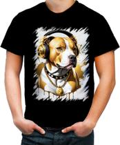 Camiseta Colorida Pitbull com Headphones 6 Camiseta Colorida Pitbull com Headphones 6