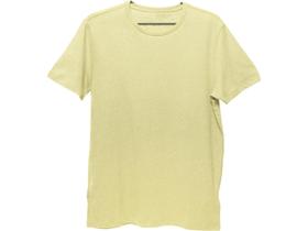 Camiseta Colorida Poliéster Sublimação Amarelo Bebê