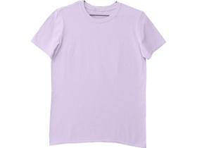 Camiseta Colorida Poliéster Sublimação Lilás