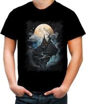 Camiseta Colorida Reino Perdido Magia Esquecida RPG 1
