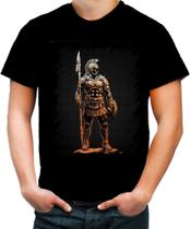 Camiseta Colorida Soldado Romano Império 19