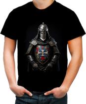 Camiseta Colorida Templário Medieval Cruzadas 2