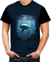 Camiseta Colorida Tubarão Shark Rei dos Mares 5