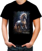 Camiseta Colorida Unicornio Criatura Mítica Fera 2