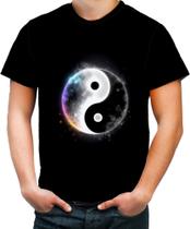 Camiseta Colorida Yin Yang Simbolo Taoísmo Dualidade 9