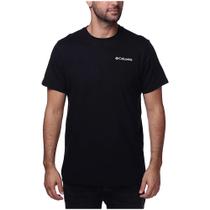 Camiseta Columbia Básica Algodão M/C Black Camiseta Columbia Básica Algodão M/C Black