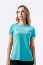 Camiseta Columbia Feminina Basic Logo II Branded Shadow Verde Camiseta Columbia Feminina Basic Logo II Branded Shadow Verde