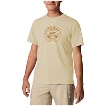 Camiseta Columbia Journey To Joy M/C Bege Dark Stone