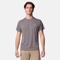 Camiseta Columbia M/C Zero Rules Light - masculino - cinza