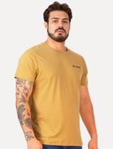Camiseta Columbia Masculina Basic Dark Logo Amarela Camiseta Columbia Masculina Basic Dark Logo Amarela