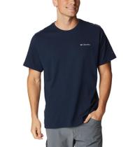 Camiseta Columbia Thistletown Hills para homens Collegiate Navy