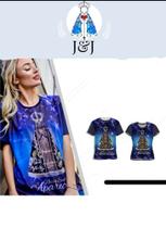 Camiseta Com estampa de Nossa Senhora Aparecida Camiseta Com estampa de Nossa Senhora Aparecida