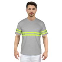 Camiseta com Faixa Refletiva Camiseta com Faixa Refletiva