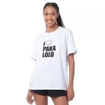 Camiseta Com Inscrições (Tamanho P) (Branca) Pakalolo