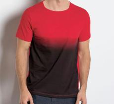 Camiseta com Manga Curta Vermelha - P