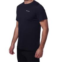 Camiseta Com Proteção M/C Neblina Preto - Columbia Camiseta Com Proteção M/C Neblina Preto - Columbia