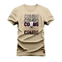Camiseta Combs Unissex Tecido Macio