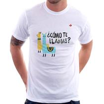 Camiseta Como te llamas - Foca na Moda Camiseta Como te llamas - Foca na Moda