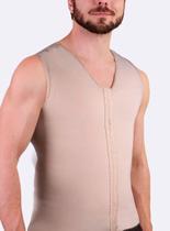 Camiseta Compressão Esbelt 6420 Masculina Abertura Frontal Poliamida T. P/EG