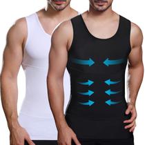 Camiseta Compressora Masculina Lgtfy Modeladora Slimming