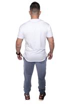 Camiseta confort Kruger's Concept Bike - Masculino - G - Branco