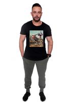 Camiseta confort Kruger's Concept Freestyle - Masculino - P - Preto Camiseta confort Kruger's Concept Freestyle - Masculino - P - Preto