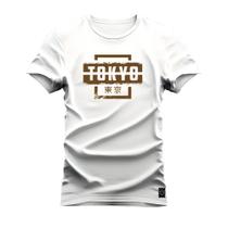 Camiseta Confortável Estampada Nexstar 100% Algodão Tokyo